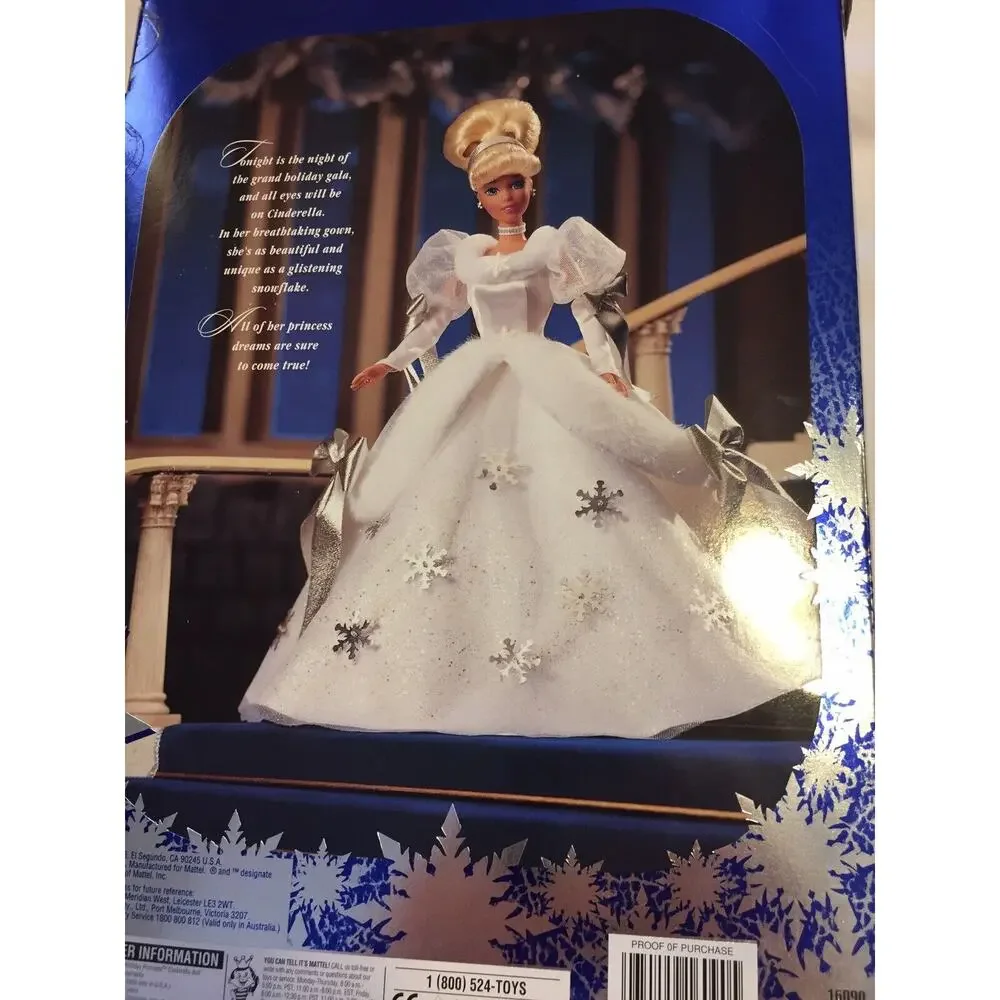 1996 Walt Disney Cinderella Barbie Special Edition First in Series 16090‎